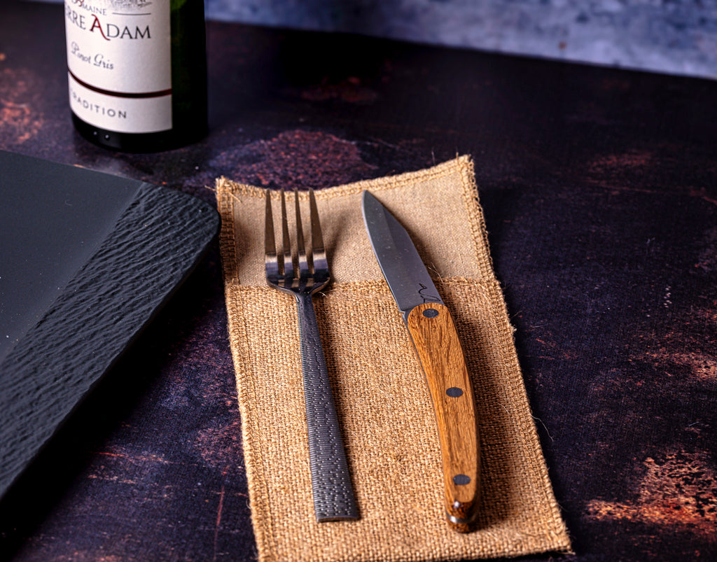 Couteau de table artisanal en bois