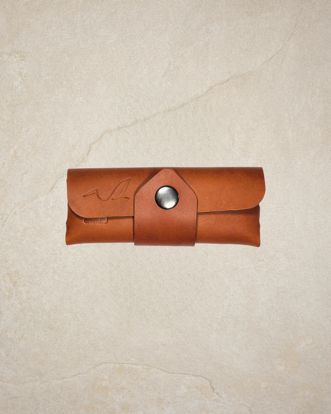 Etui en cuir pour couteau pliant