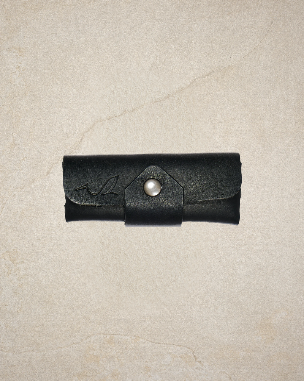 Etui en cuir pour couteau pliant